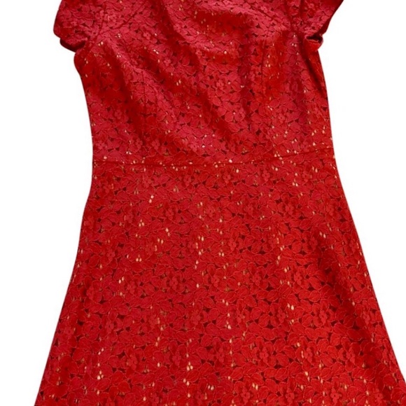 LOFT Lace Dress - Size 2 - Picture 5 of 5